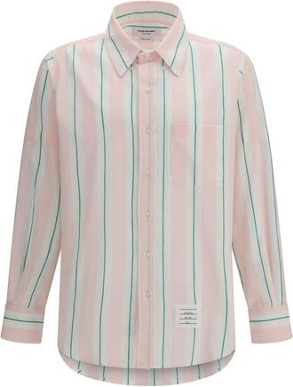 Thom Browne Multicolor Cotton Pattern Mens Shirt