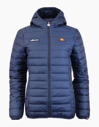 Ellesse Mens Lompard ELLESSE Womens Retro Padded Navy Ski Jacket