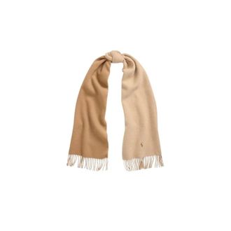 Ralph Lauren Accessoires, unisex, Bruin, ONE Size, Wol, Wol Sjaal