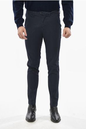 Corneliani Twill Cotton Chinos Pants with Belt Loops size 62