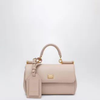 Dolce & Gabbana Small My Sicily handbag in light pink leather
