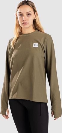 Eivy Versa Loose Fit Rib Top Base Layer Top groen