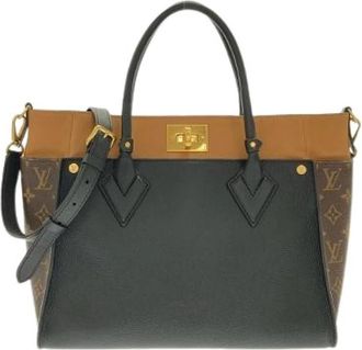 Louis Vuitton Pre-owned On My Side Monogram Calf Tote Bag - Dames - Vintage Handtas - Veelkleurig - ONE Size - Leer - Vintage