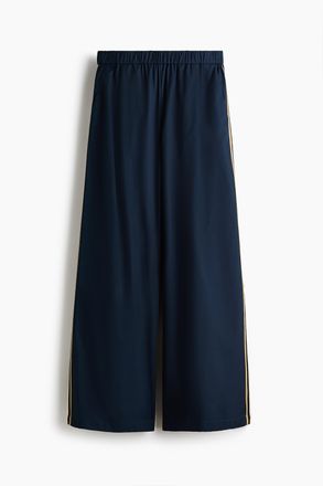 H&M Schlupfhose aus Baumwolle - Blue
