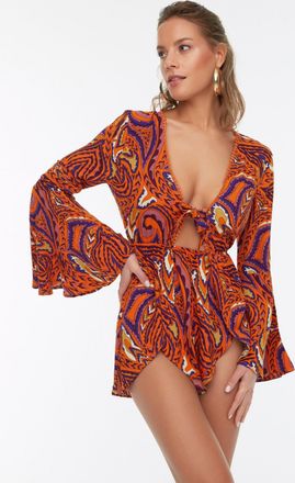 Trendyol Dames Mouwloze V-hals Jumpsuit
