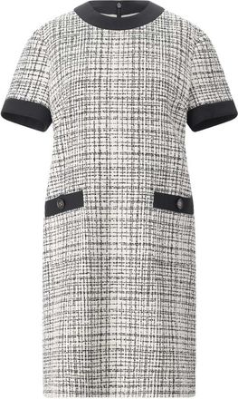 Valentino Midi Jurk - Dames - Casual kleedjes - Wit - L - Wol - Kleedjes