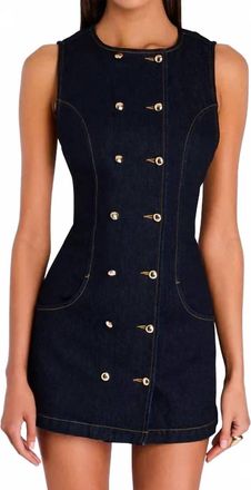 Retrof&ecirc;te Hanna Dress In Denim