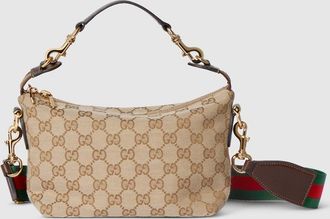 Gucci Brera Small Crossbody Bag, Beige, GG Canvas