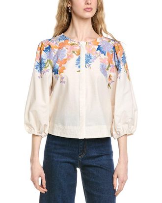 Vince Camuto Ballon Sleeve Top