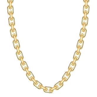 Pompeii3 14k Yellow Gold Womens 24 Chain Necklace 42 Grams 8.5mm Thick