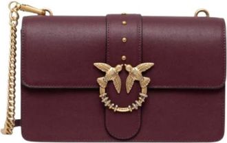Pinko Love One Classic New Buckle - Bags - Mujer - Marr&oacute;n - ONE SIZE