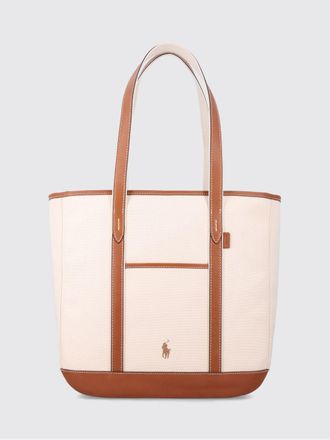 Polo Ralph Lauren Borsa Polo Ralph Lauren in canvas e pelle