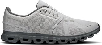 On Mens Cloud 6 - Running Shoes Wolf Grey/Rock Size 10.0