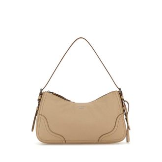 Prada Beige Leather Shoulder Bag