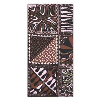 Pucci Vierkante zijden sjaal - Dames - Accessoires - Veelkleurig - Maat: ONE Size Zijde