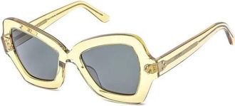 Celine Blue Butterfly Ladies Sunglasses CL40067I 47V 54