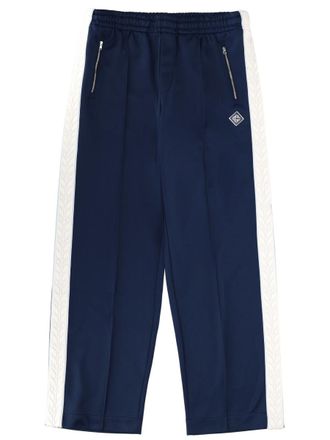 Casablanca Navy Blue Side Stripes Track Pants