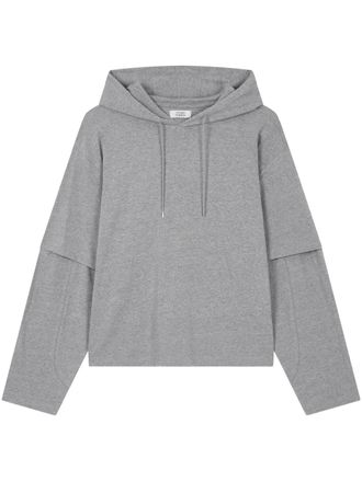 STUDIO TOMBOY double-layer hoodie - unisex - Cotton - M - Grey