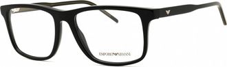 Emporio Armani Demo Square Mens Eyeglasses EA3257 5017 55