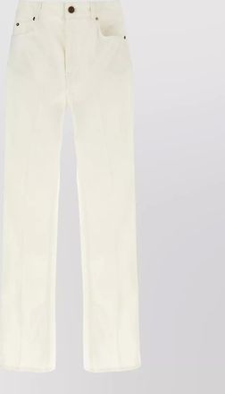 Balmain denim trousers embroidery back and front pockets