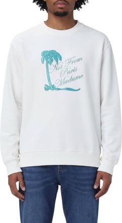 Dr&ocirc;le de Monsieur Off White Relaxed Sweatshirt