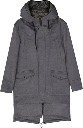 Herno Cashmere Coat - Heren - Parka Jassen - Grijs - XL - Polyester - Jassen