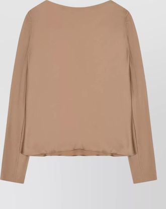 Alberta Ferretti silk blend blouse