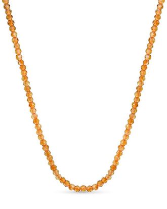 Jewelmak 14K Citrine Necklace