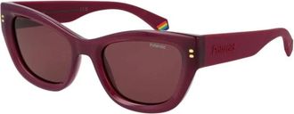 Polaroid Sunglasses, female, Purple, Size: ONE SIZE Polycarbonate Sunglasses with UV Protection