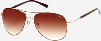 Guess Pink Aviator Sunglasses