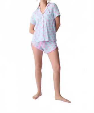 PJ Salvage Lovely Dreams Pajama Set In Light Blue