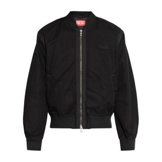 Diesel Bomber Jackets, male, Black, Size: 3XL J-Typer Jacket