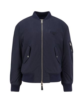 Givenchy Cotton Blend Bomber Jacket-Uomo