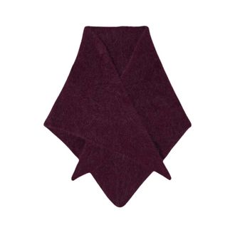 American Vintage Niby Sjaal - Dames - Accessoires - Rood - Maat: ONE Size