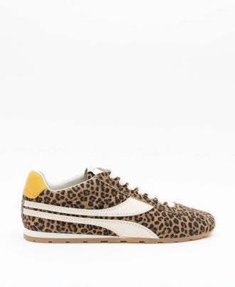 Oncept Womens Essex Empire Suede Sneaker In Leopard