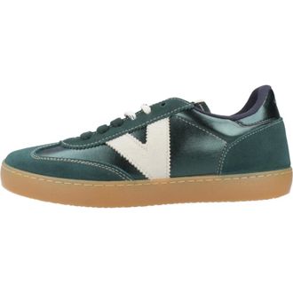 Victoria Dames, Schoenen, Groen, Maat: 40 EU Katoen