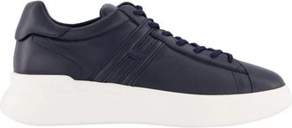 Hogan H580 Sneakers - Heren - Sneakers - Blauw - 41 EU - Leer - Schoenen