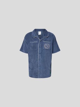 Puma Regular Fit Freizeithemd - RHUIGI X PUMA in Blau, Gr&ouml;&szlig;e XL