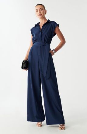 Willa Kobe Jumpsuit in Navy Blue at Nordstrom, Size 8