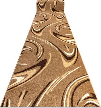 RugsX Rugsx - Runner heat-set fryz coffee nut 100 cm brown 100x290 cm