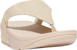 FitFlop Fitflop Lulu Glitz Canvas Toe Post Sandal