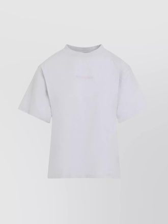 Balenciaga cotton medium fit short sleeve t-shirt