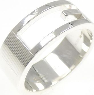 Gucci Silver 925 Band Ring (Pre-Owned)