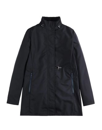 Fay Versatile Baltic Blue Jacket with Adjustable Closure