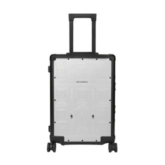 Karl Lagerfeld Maison Trolley - Suitcases - Mujer - Gris - ONE SIZE