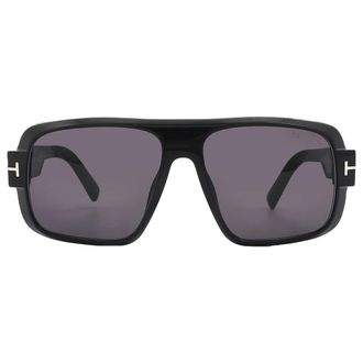 Tom Ford Turner Smoke Navigator Mens Sunglasses FT1101 01A 58