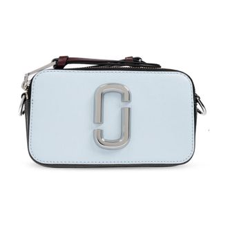 Marc Jacobs Schoudertas The Snapshot - Dames - Schoudertassen - Blauw - ONE Size - Leer - Tassen