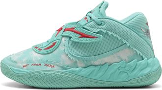 Puma Scarpe da basket MB.05 Melo World unisex, Scarpe, Verde, 49.5