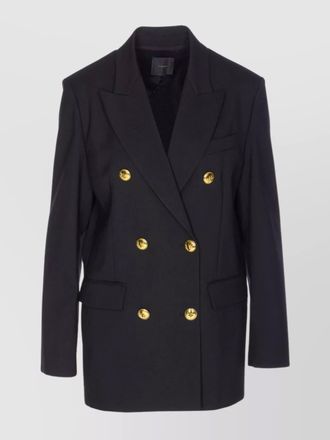 Pinko double breasted jacket gold tone buttons