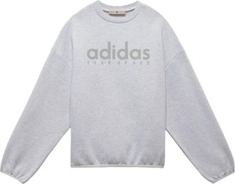 adidas Stadium fleece Light Grey sweatshirt - men - Cotton - M